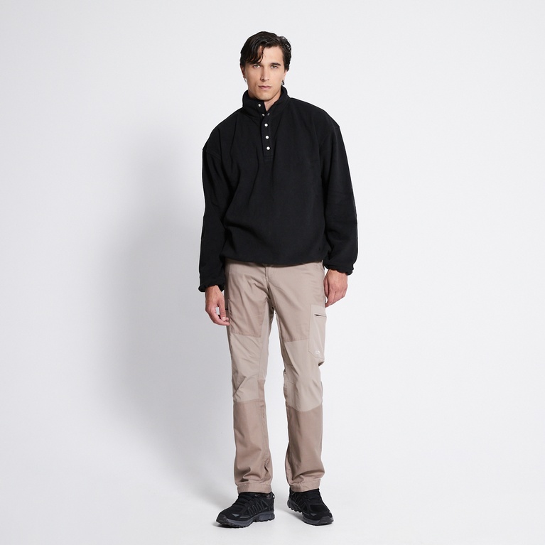 Fleece sweater "Fleece" Black-Black